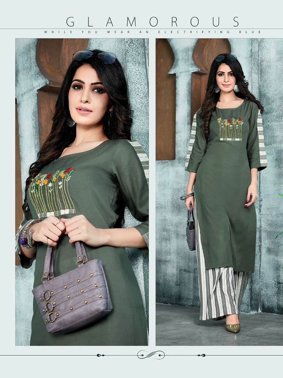 Anishka Vol-2 Manas Rayon Cotton Plazzo Kurti Traders Anishka Vol-2 Manas Rayon Cotton Plazzo Kurti Traders